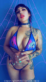 Mini Y Set Thong and Top 3 Calaveras