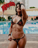 Bikini Brazilian Style Bathing Suit ¨BAPHOMET in HELL¨