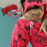 Pj Groovy Hip Monsterdam en rojo