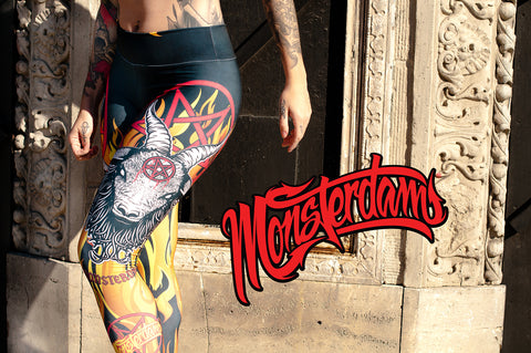 Fitness Leggings Baphomet